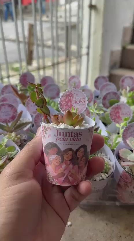 Vídeo de um pedido real de lembrancinhas Outubro Rosa